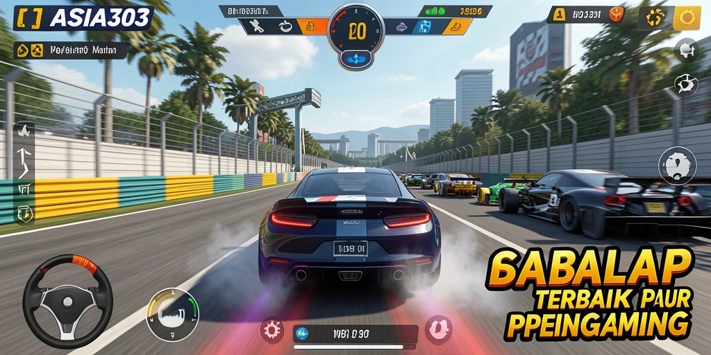 Gameplay balap menarik di ASIA303 dengan grafik menakjubkan.