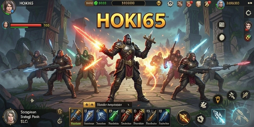 Tampilan gameplay HOKI65 yang menarik dan dinamis.