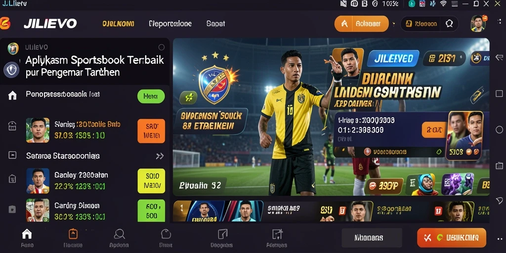 Tampilan antarmuka utama JILIEVO yang menarik dan informatif.