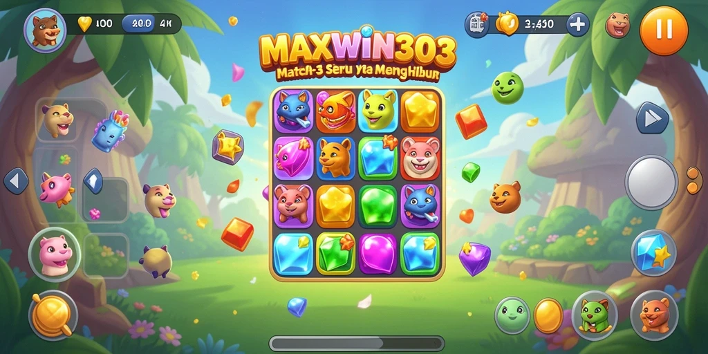 Tampilan gameplay menarik dari MAXWIN303 yang menggugah semangat bermain.