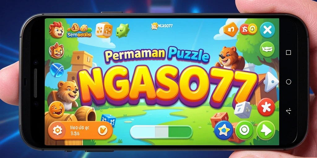 Screenshot gameplay NGASO77 menampilkan tantangan Puzzle yang seru.